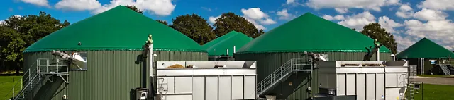 Image d'ambiance de l'installation de biogaz à Gut Hülsenberg